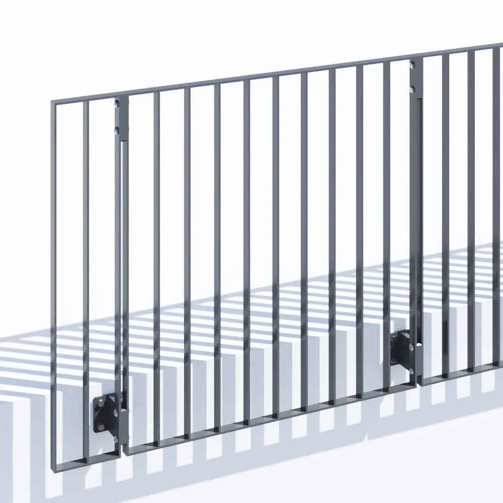 Stahlgeländer konfigurieren